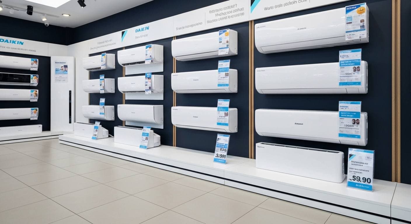 Harga Aircond Daikin 2026 — Semua Model & Perbandingan